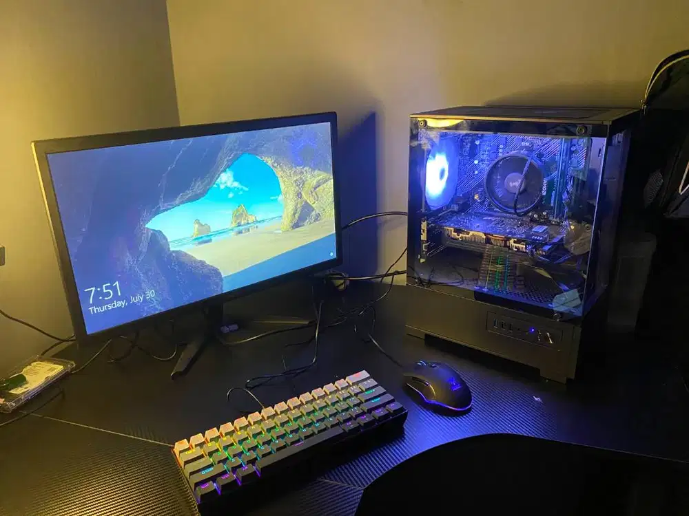 PC Gaming / Editing Ryzen 5 3400G + GTX 1660 Super 6GB