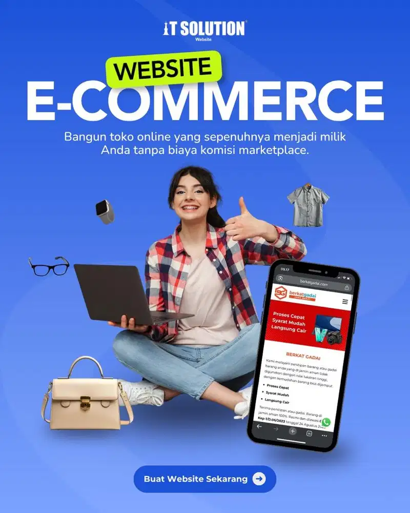Pembuatan Website E-Commerce dengan Payment Otomatis
