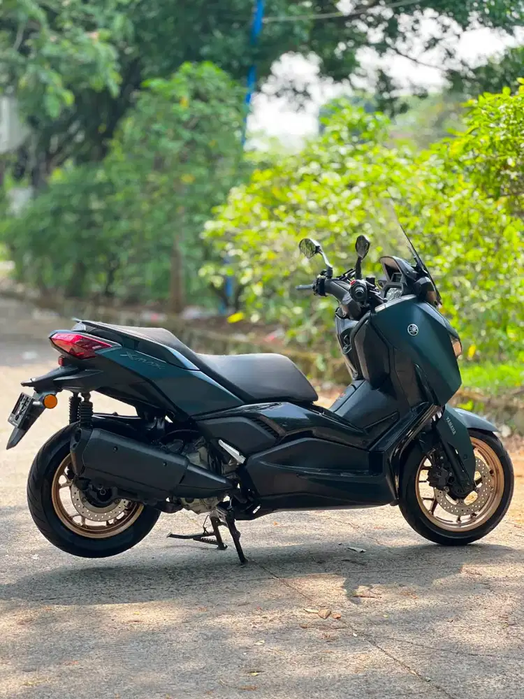 KM LOW! YAMAHA NEW XMAX 250 ABS CONNECTED HIJAU 2023 PAJAK ON SIAP GAS