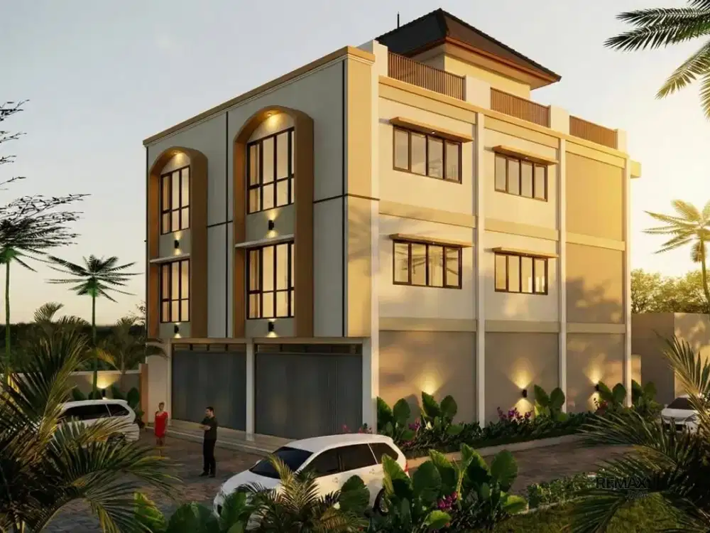 Ruko Baru 3 Lantai + Rooftop Dijual di Jimbaran Area