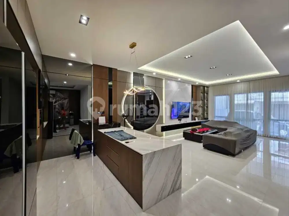 Rumah Garden House Uk 8x17, 3.5lt Full Interior Bisa Kpr Lantai Granit