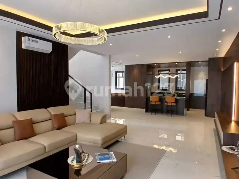 Rumah Brand New Bgm Pik Uk 13x18 Fully Furnish Tinggal Bawa Koper
