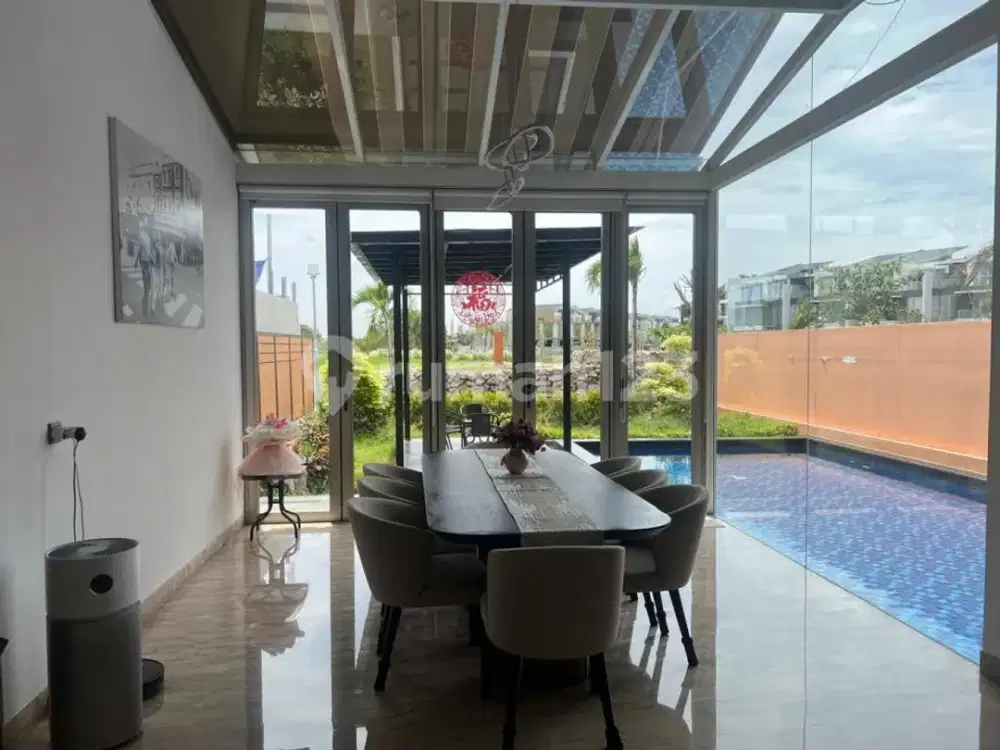 Rumah Golf Island Chopin Uk 10x35 3lt Ada Pool View Laut Dan Golf