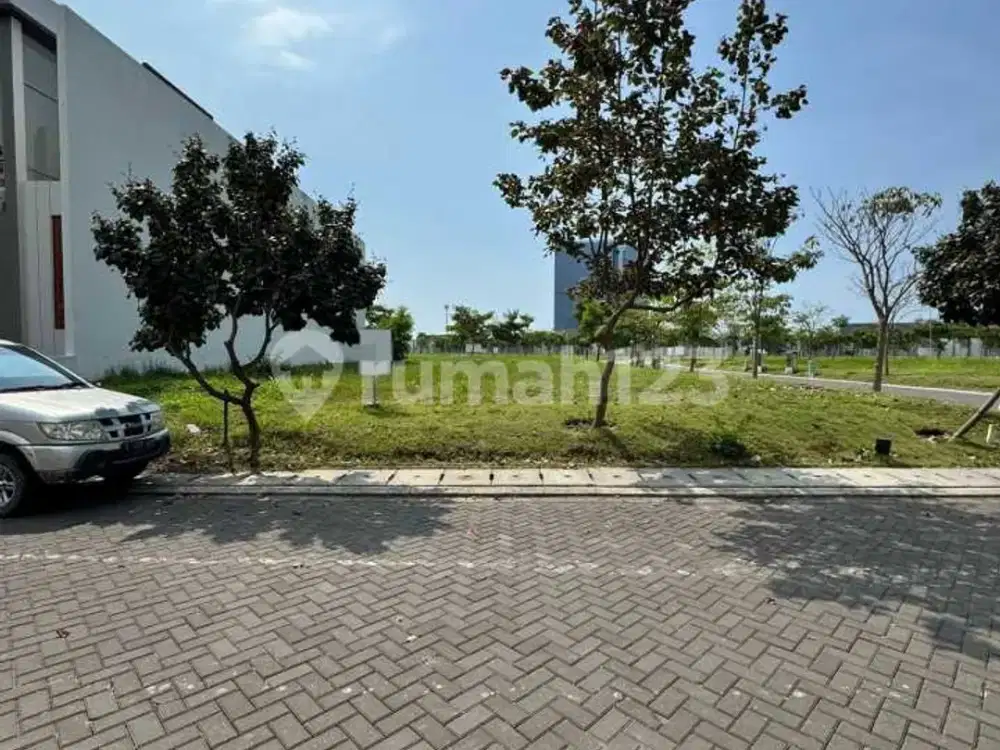 Kavling Residance Pik2 Uk 20x30 (598)m Hoek, Hadap Tenggara - Timur Laut