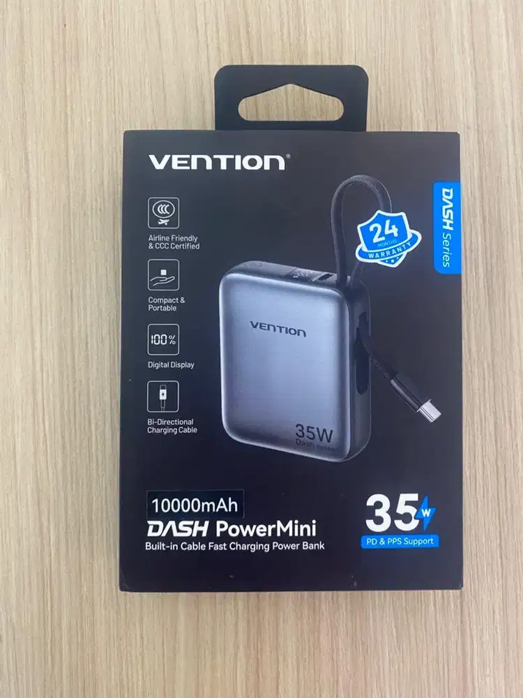powerbank vention dash series 35watt