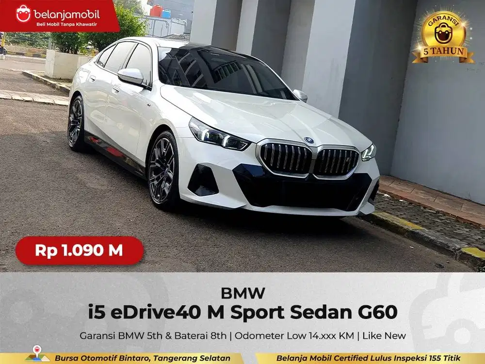 [ LOW KM 14RB ] BMW i5 i 5 eDrive 40 eDrive40 M Sport G60 2024/2025