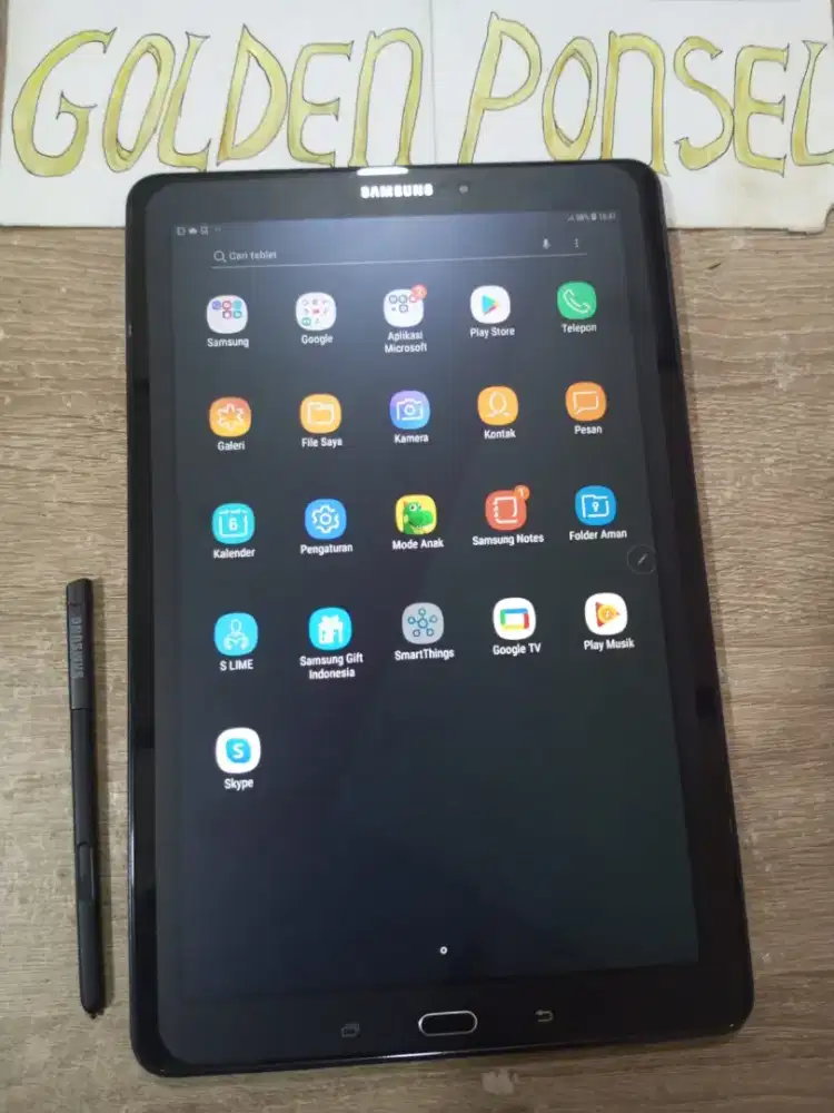 Galaxy Tab A-10,1 inch.4G.Spen.Ram 3/16GB.ORI.GOLDEN PONSEL
