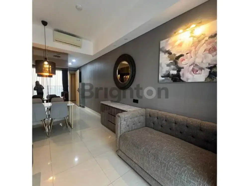 Sewa Apartemen 2BR Sedayu City Full Furnished View Sea