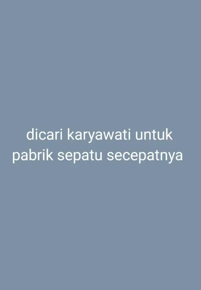 Mencari karyawati