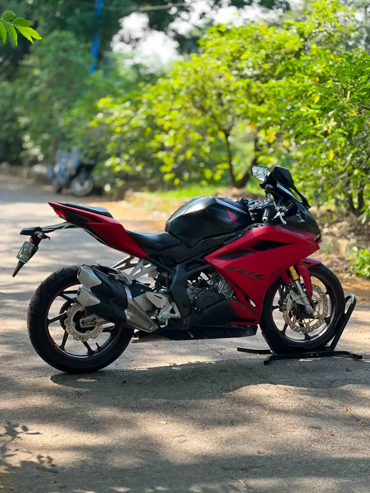 TANPA PR! HONDA NEW CBR250RR ABS SP 2021 MERAH HITAM KM LOW PAJAK ON