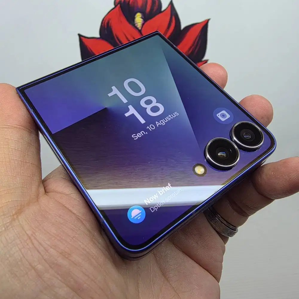 SIAP COD : Samsung Z FLIP 7 Blue 12/256 SEIN FULLSET (DOT)