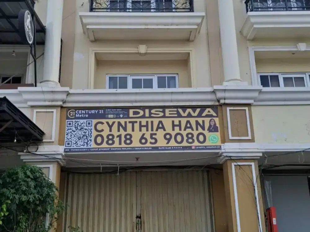 Ruko Bagus Dan Rapi 3 Lantai Di Sentra Niaga