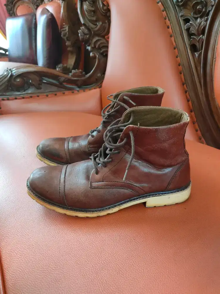 Jual Murah Sepatu Kulit Zeintin No 42.