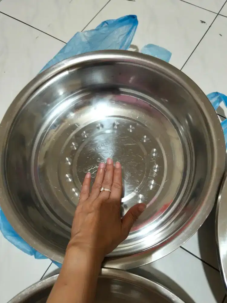 Baskom Nikel stainless steel