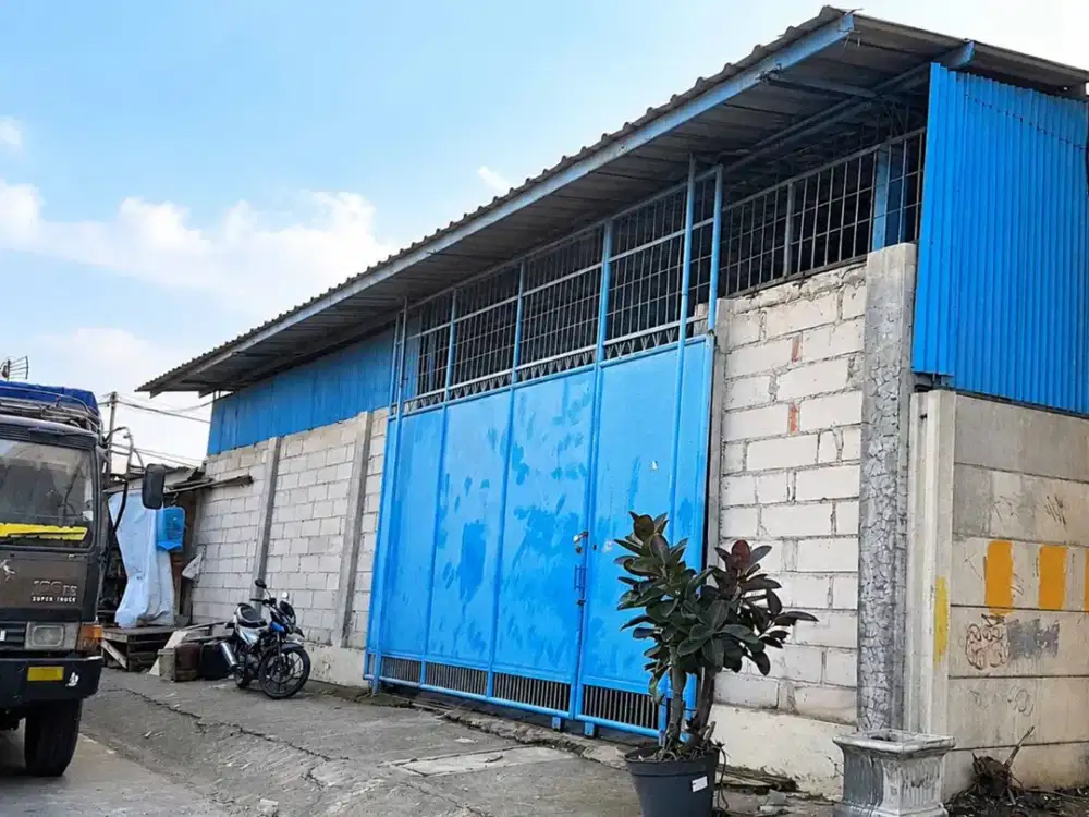 Disewakan Gudang Prima Jaya Daan Mogot Cengkareng 225 m², Dekat Tol, Muat Kontainer 40 Feet, Cocok Logistik & Distribusi