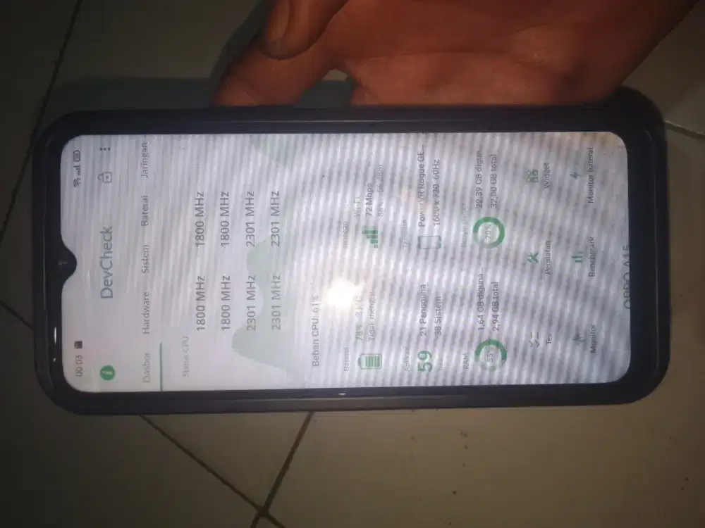 Oppo a15 ram 3 32 minus