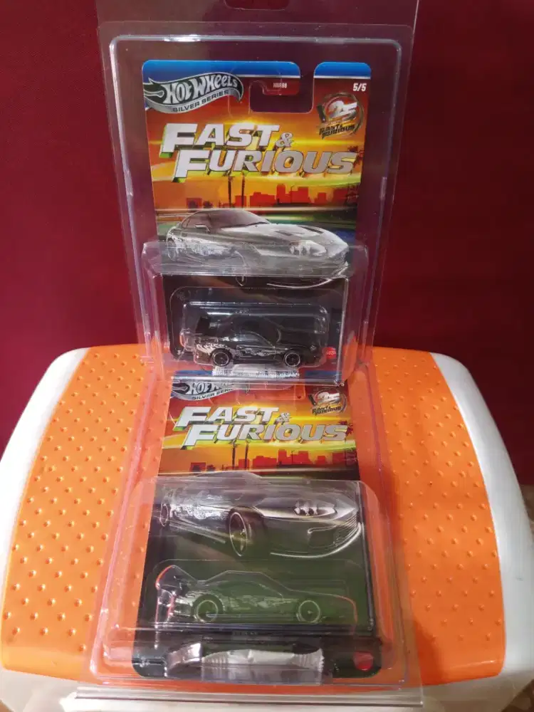hotwheels Silver Series Fast & Furious - Toyota Supra (Zamac Edition)