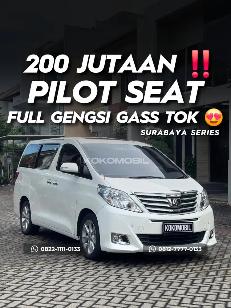 TOYOTA ALPHARD 2.4 G ATPM ANH20 2014