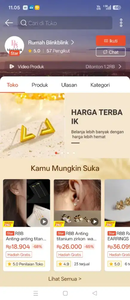 Host khusus wanita shopee