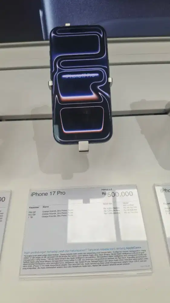 Kredit iPhone 17 Pro 256gb IbOx Promo Cicilan Tanpa Dp