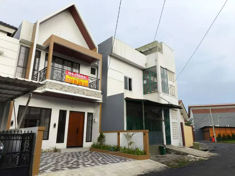 Rumah 100% New Dijual Sentul Bogor - Belakang Aeon Mall Sentul City - 1 Km Dari Pasar Bersih Sentul City