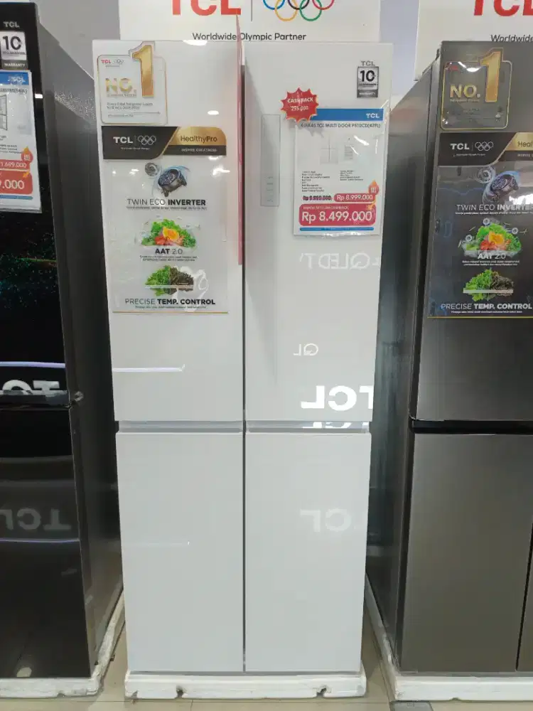 Kredit kulkas TCL 4 pintu promo tanpa dp