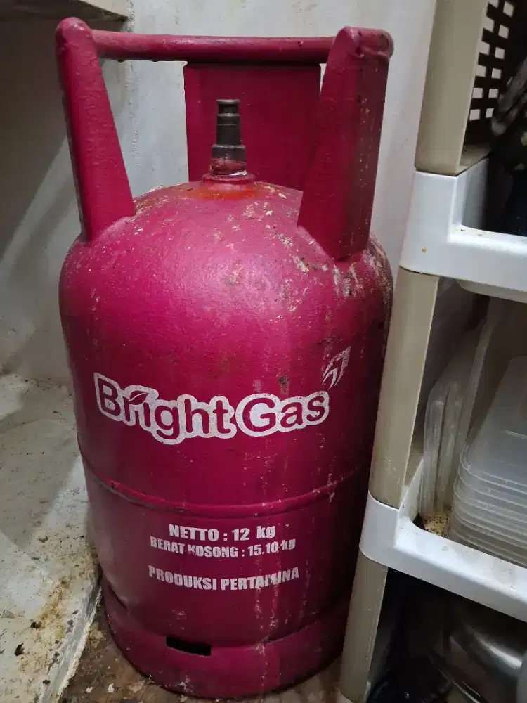 Tabung Bright Gas 12kg Pink Kosong