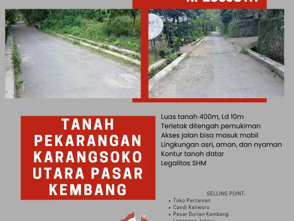 POTONGAN HARGA SPESIAL HARI KEMERDEKAAN TANAH KEMALANG