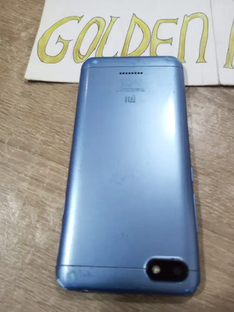 Redmi 6A-Blue.4G.Ram 2/16GB.ORI.GOLDEN PONSEL