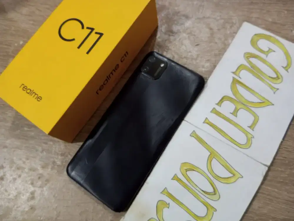 Realme C11-Black.4G.Ram 2/32GB.ORI.GOLDEN PONSEL