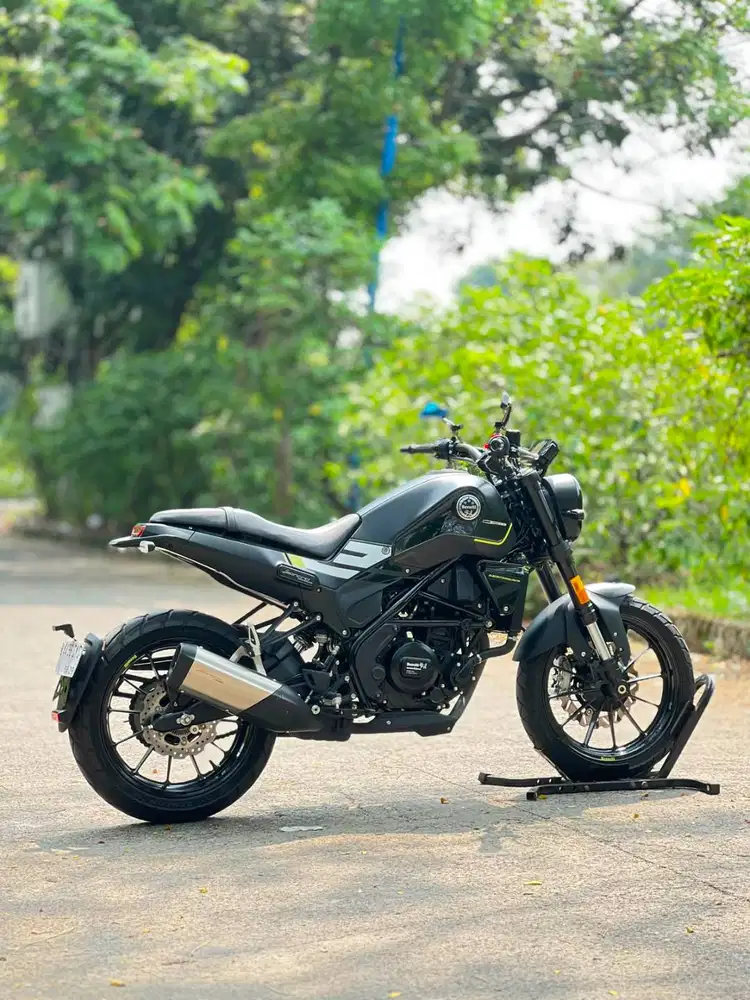 KM 2K AJA! BENELLI LEONCINO 250 ABS HITAM 2024 PAJAK PANJANG FULL ORI