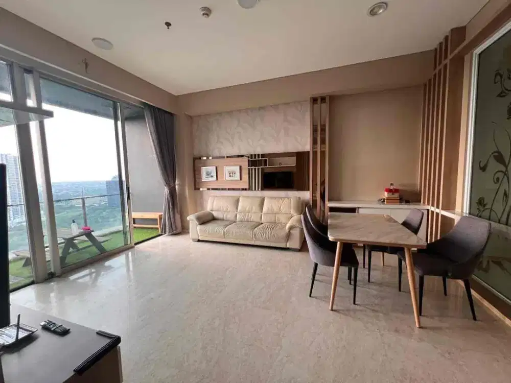 DIJUAL!! Unit Apartemen Saumata,  cantik semi furnish dan siap huni