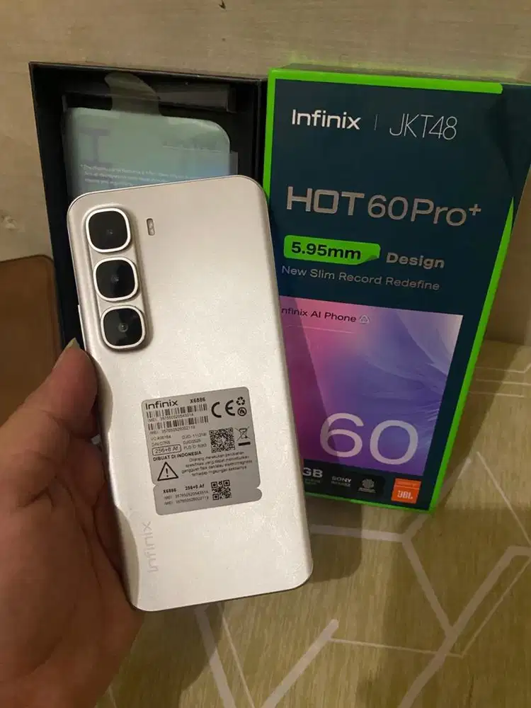 infinix hot 60 pro + 8/256gb fullset original