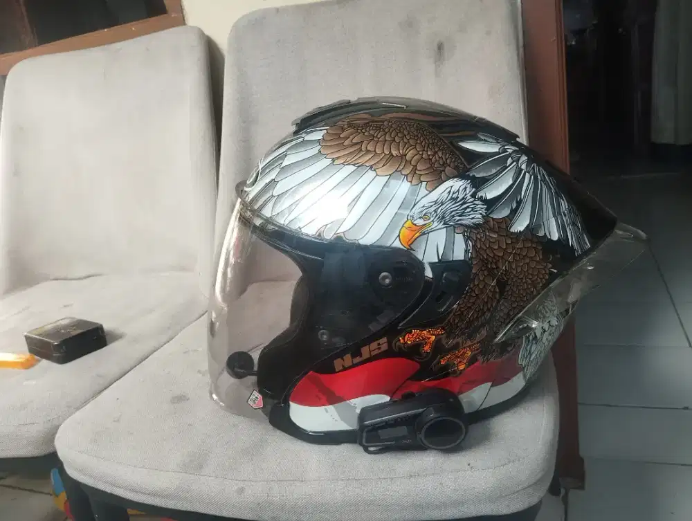 Helm NJS Garuda+ Intercom