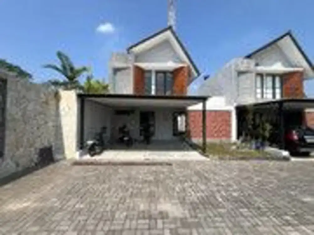 Rumah 2 Lantai Modern Dekat Kampus UII Jalan Kaliurang KM 12