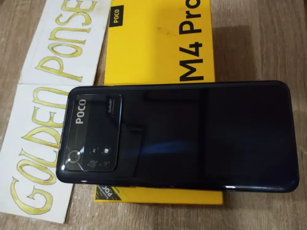 Poco M4 Pro-Black.NFC.Ram 8+4/256GB.ORI.GOLDEN PONSEL