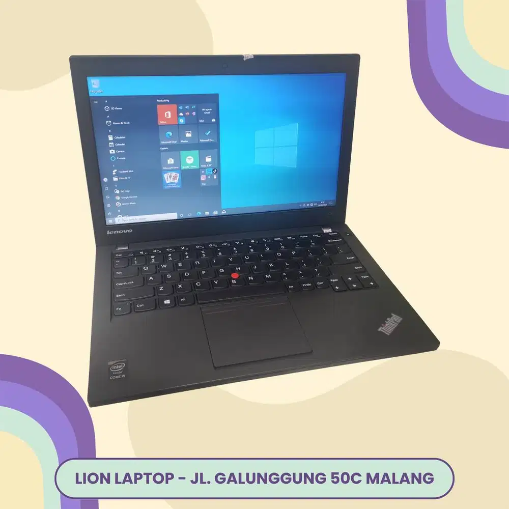 RAM 8GB SSD 256GB Core i5 Murah Lenovo Thinkpad X240 [10|08]