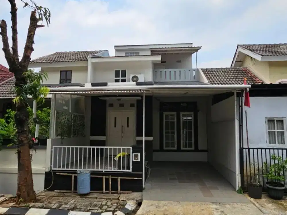 Dijual Rumah Minimalis Dengan  Bangunan 2 Lantai Lokasi Dekat Tol dan Strategis di Graha Bintaro Tangsel AM- 18912