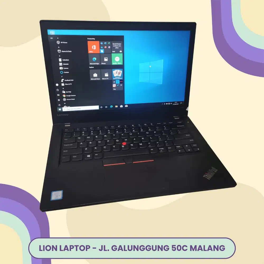 RAM 8GB Core i5 Gen7 Touchscreen SSD 256GB Lenovo Thinkpad T470 [10|08