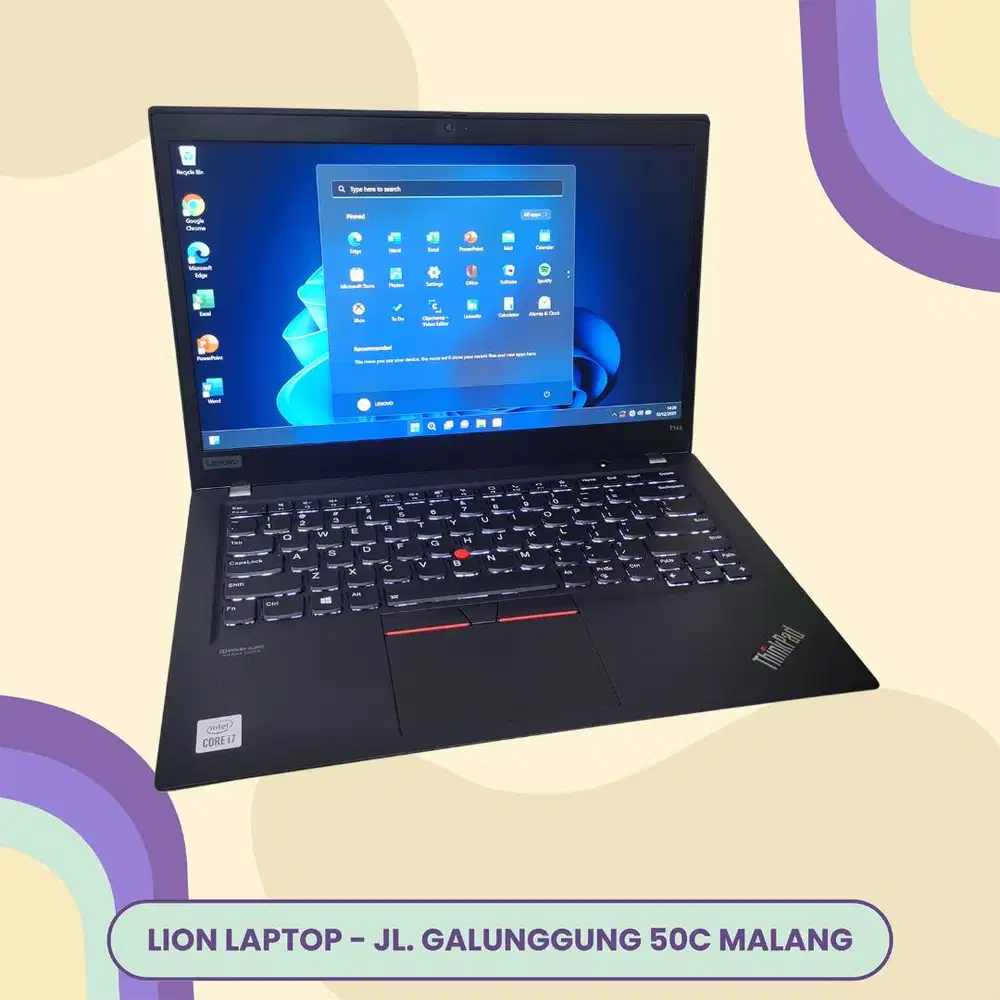 RAM 16GB Core i7 Gen 10 Slim SSD 256GB Lenovo Thinkpad T14S [10|08]