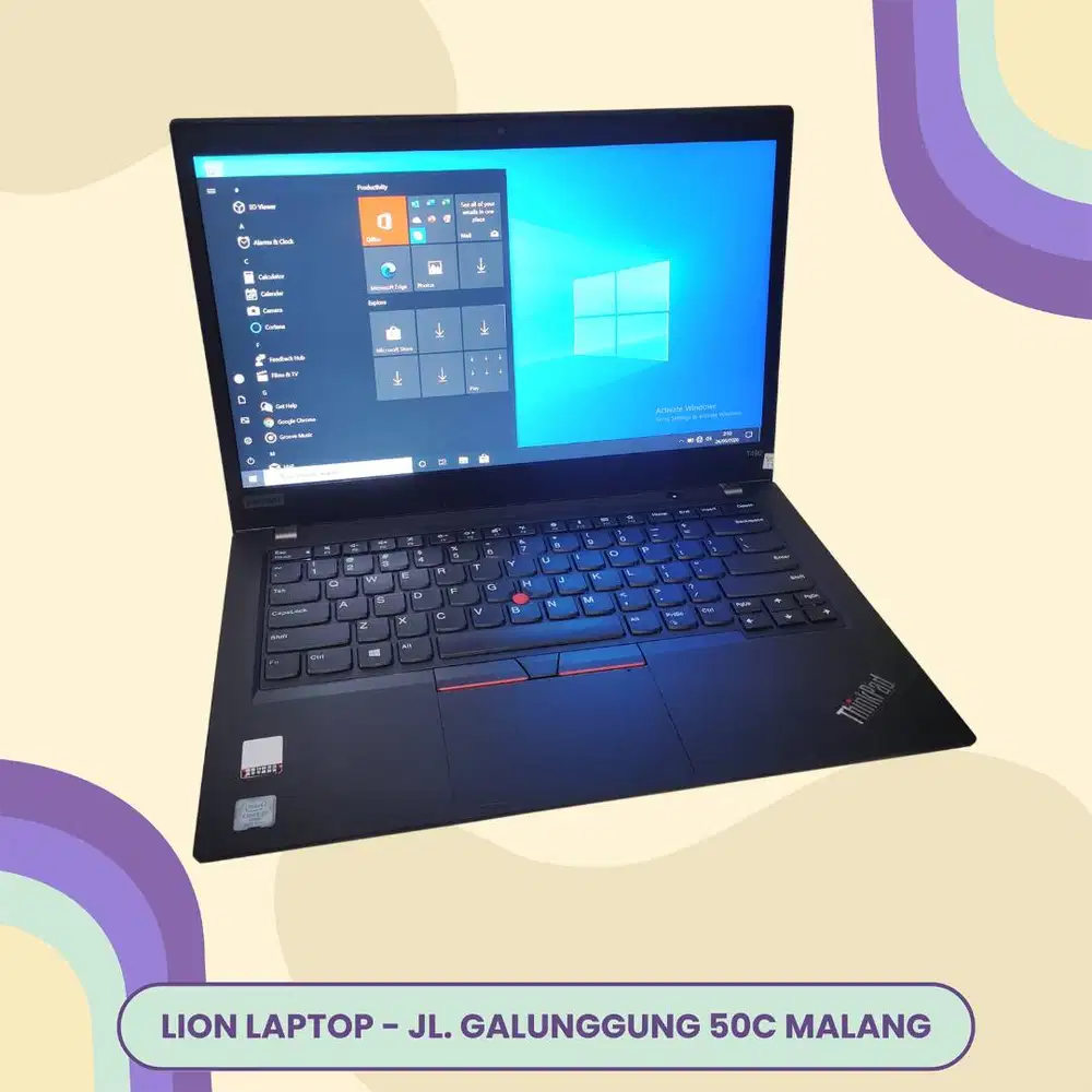 Core i7 gen 8 RAM 8GB SSD 256 Lenovo Thinkpad T490 [10|08]