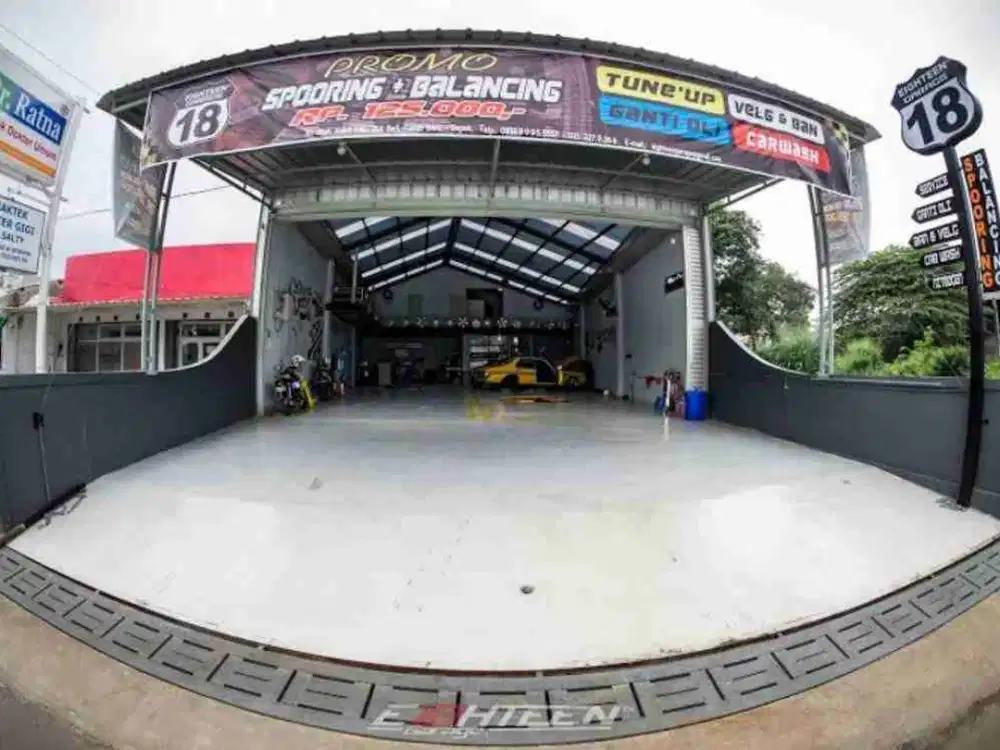 LANGKAH.. Jual Murah Gudang / Ruko Ex Bengkel Mobil, Jagakarsa, Jakarta Selatan