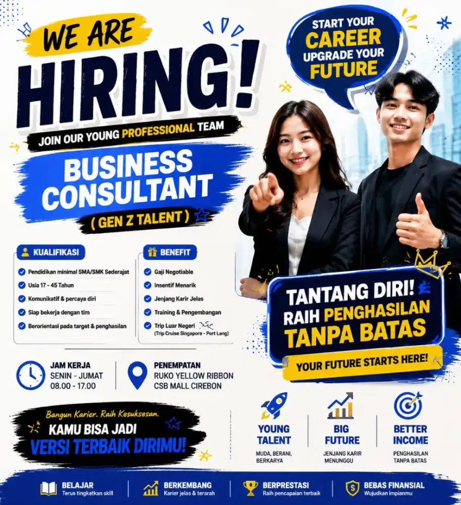 Dibuka Lowongan Kerja