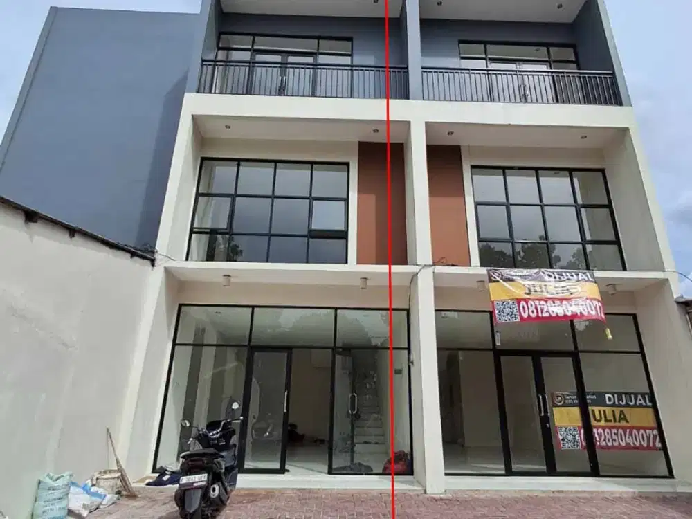 Ruko Raden Saleh, Tangerang, 5x10 m², 3½ Lt, SHM