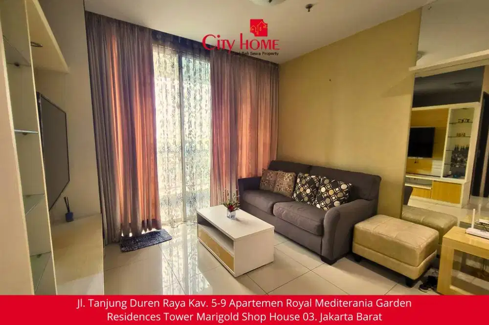 Jual Apartemen Furnished di Central Park Residences - 2 Bedroom