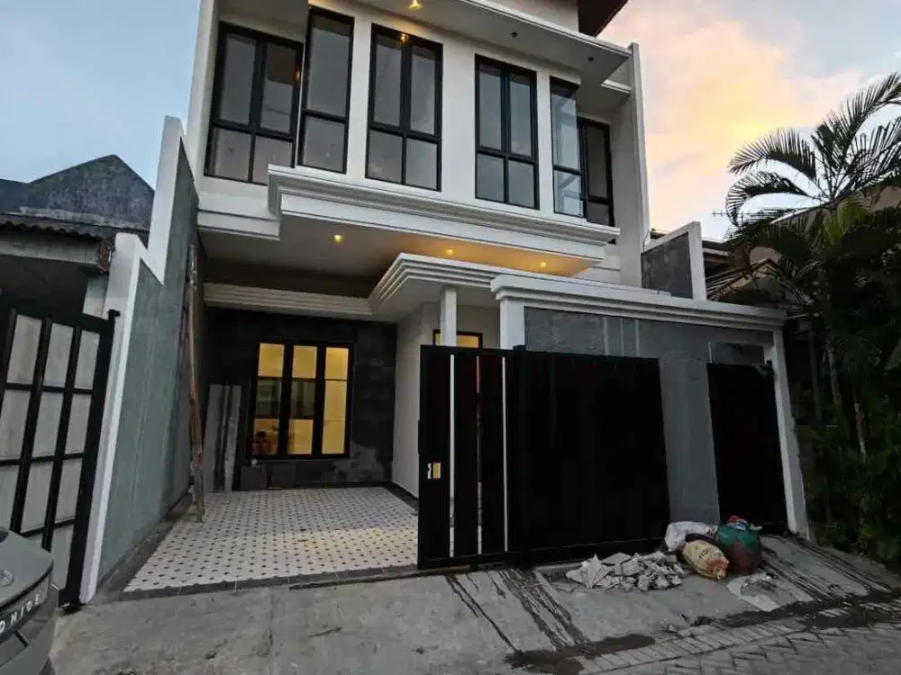 Ready Rumah Baru Minimalis Lokasi Pondok Benowo Indah Jalan Lebar