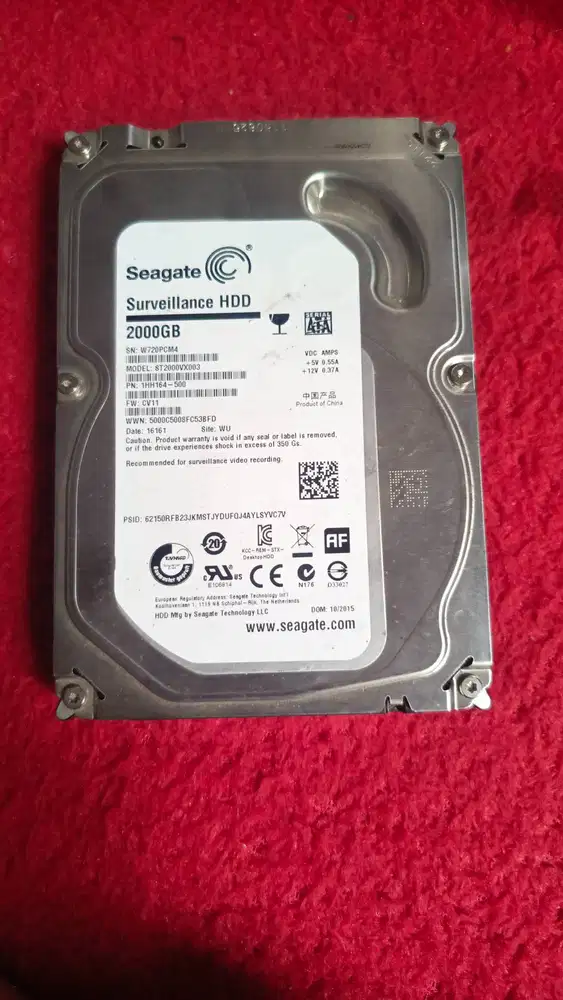 Jual Hardisk bekas