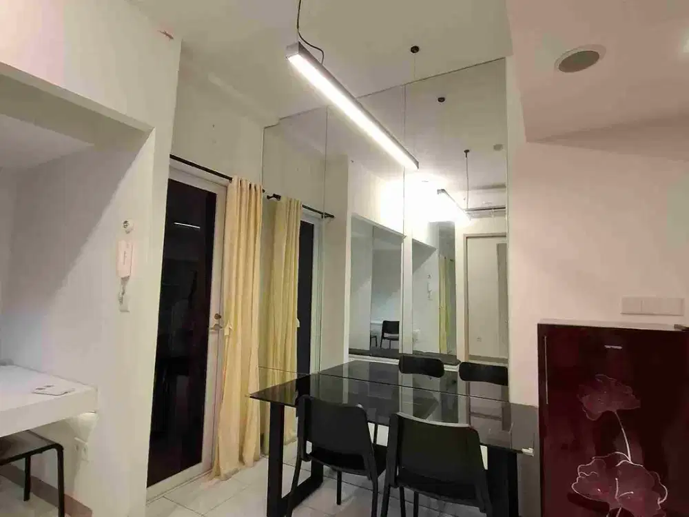 dijual murah apartemen tokyo riverside pik 2 2br furnish cakep siap huni