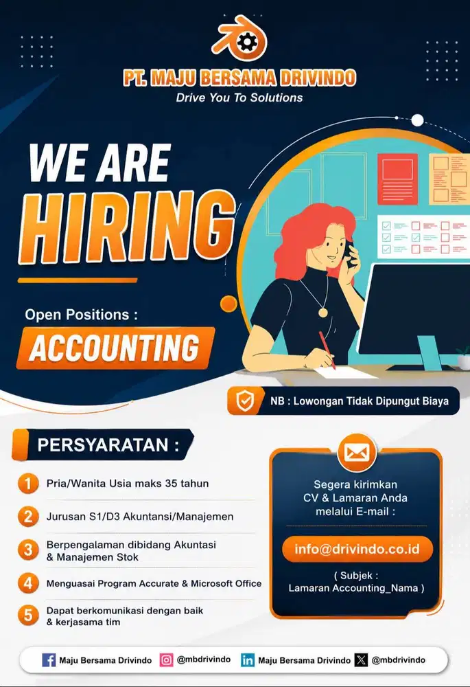 Lowongan ACCOUNTING