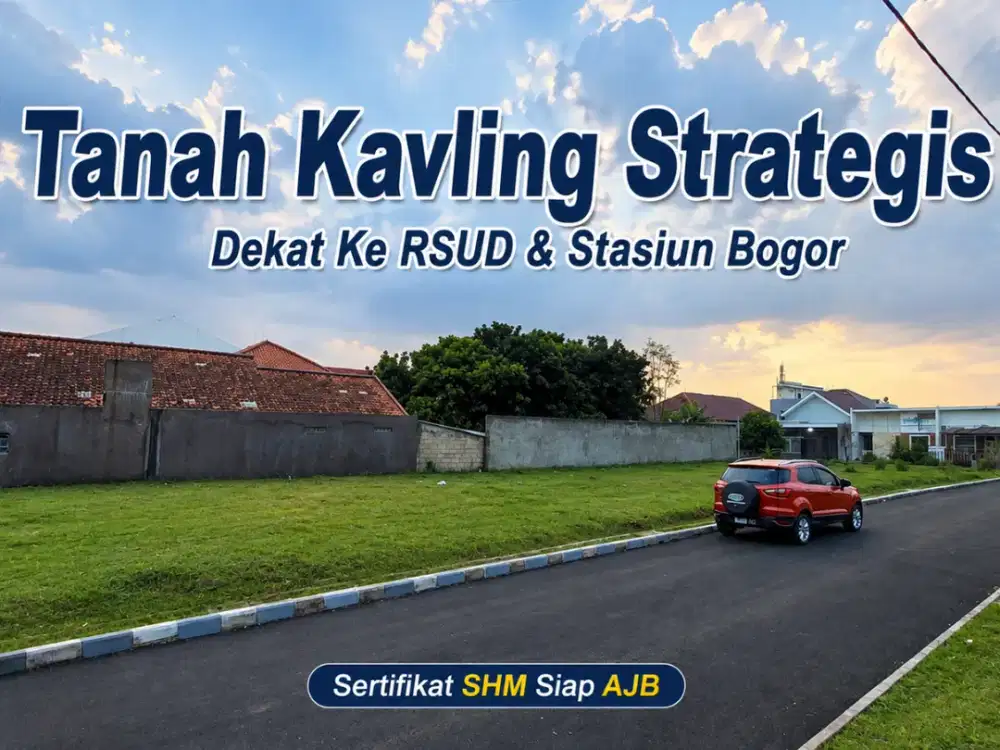 Dijual Tanah Kavling Strategis di Bogor Barat